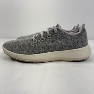 Allbirds Women's Wool Runners Grey Merino Wool Walking Sneakers Shoes Size 9